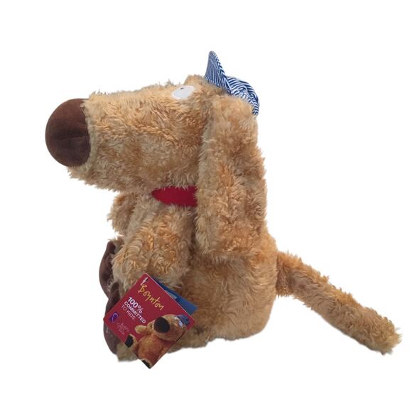 Boynton Plush Dog Railroad Train Conductor Hat w/Tag - Picture 2 of 11